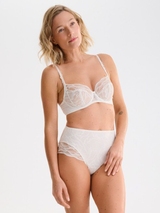 Lisca River crème non-padded bra