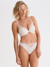 Lisca River crème push up bra
