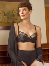 Lisca River anthracite non-padded bra