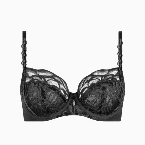 Lisca River anthracite non-padded bra