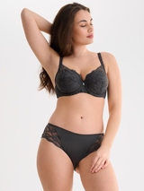 Lisca River anthracite padded bra