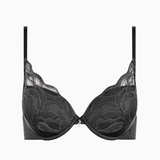 Lisca River anthracite push up bra