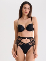 Lisca Passion black suspender