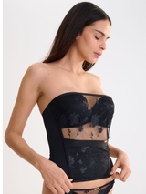 Lisca Passion black padded bra
