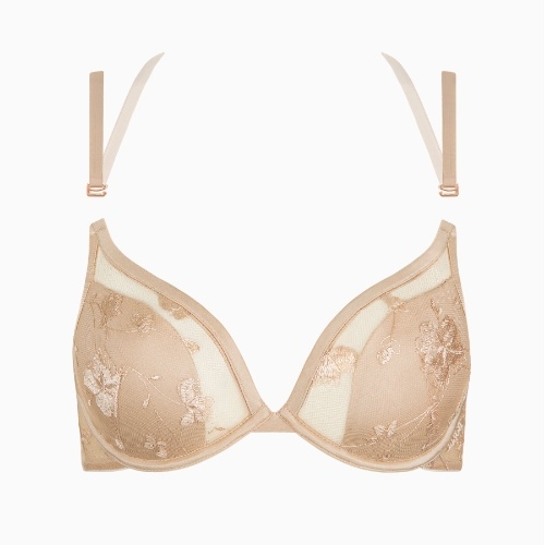 Lisca Passion rose with gold non-padded bra