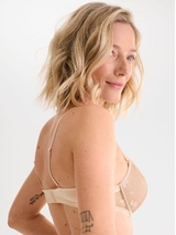 Lisca Passion rose with gold push up bra