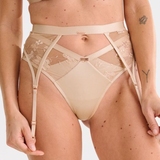 Lisca Passion rose with gold suspender
