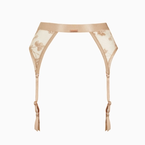 Lisca Passion rose with gold suspender