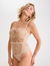 Lisca Passion rose with gold padded bra