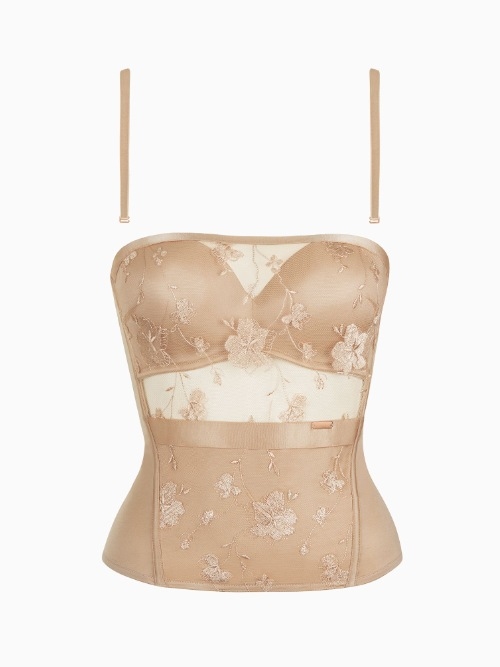 Lisca Passion rose with gold padded bra