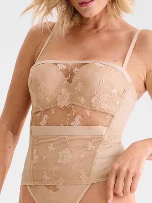 Lisca Passion rose with gold padded bra
