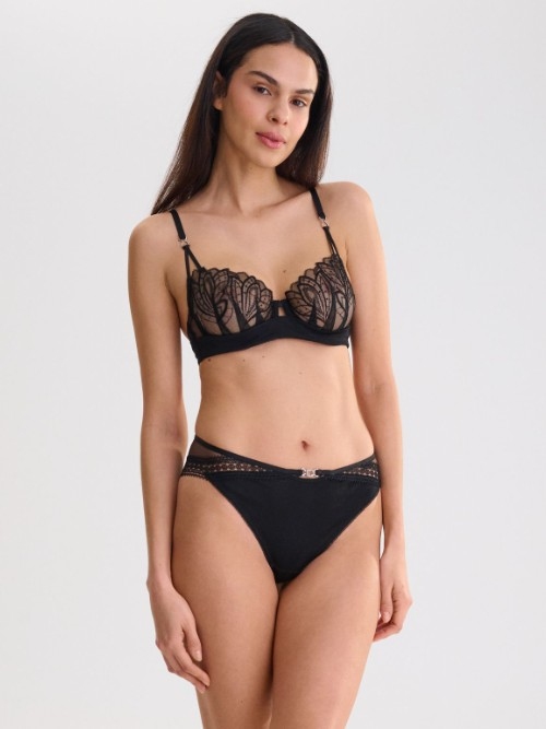Lisca Adventure black high waist brief