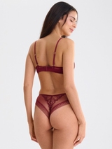 Lisca Adventure red non-padded bra