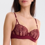 Lisca Adventure red non-padded bra