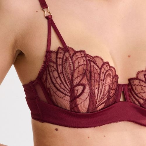 Lisca Adventure red non-padded bra