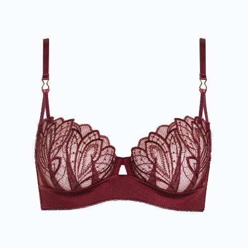 Lisca Adventure red non-padded bra