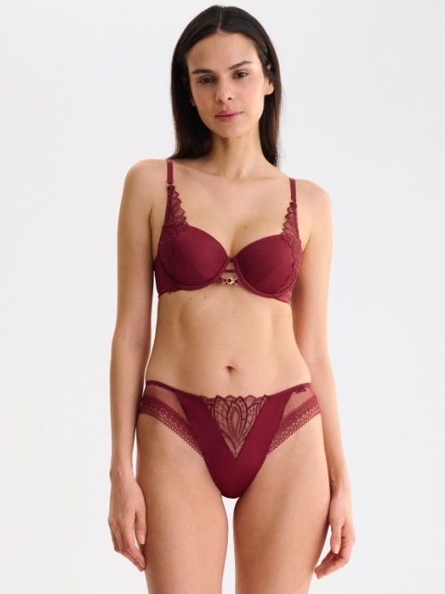 Lisca Adventure red padded bra