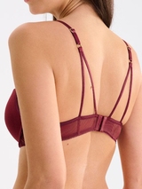 Lisca Adventure red push up bra