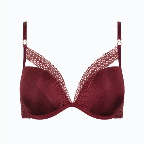 Lisca Adventure red push up bra