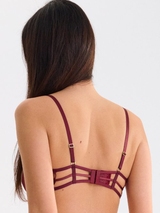 Lisca Adventure red padded bra