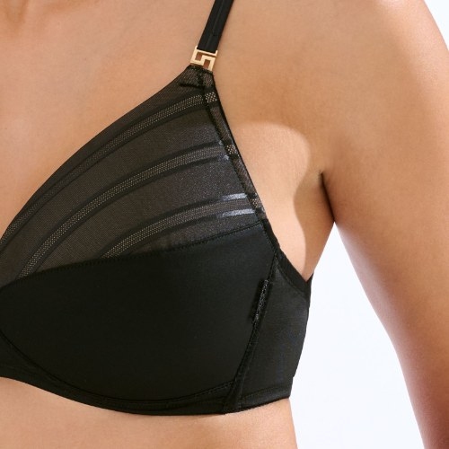 Lisca Princess black wireless bra