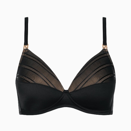 Lisca Princess black wireless bra