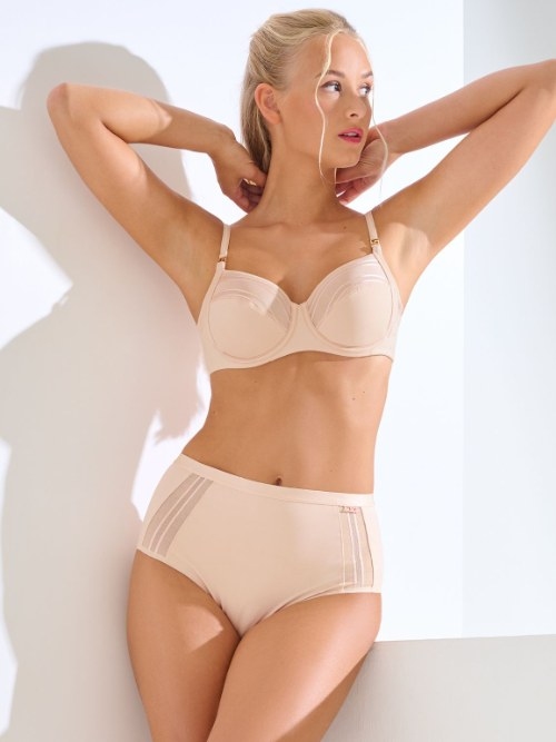 Lisca Princess faded rose high waist brief