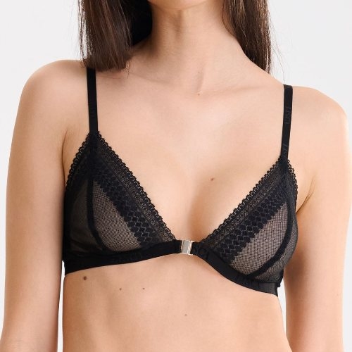 Lisca Fusion black non-padded bra
