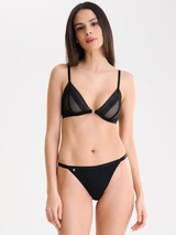 Lisca Fusion black non-padded bra