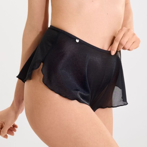 Lisca Shiny Star black short