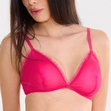 Lisca Shiny Star pink non-padded bra