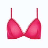 Lisca Shiny Star pink non-padded bra