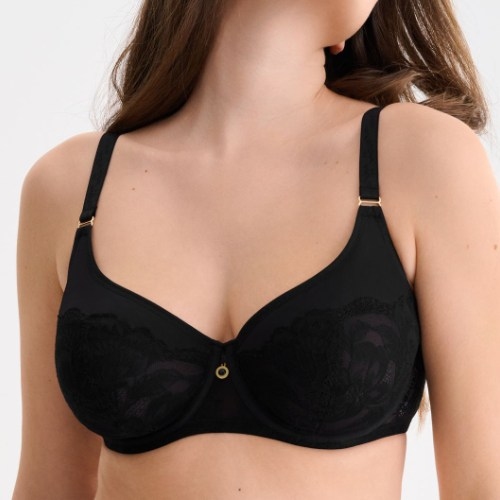 Lisca Robin black non-padded bra