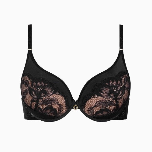 Lisca Robin black push up bra