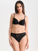 Lisca Robin black padded bra
