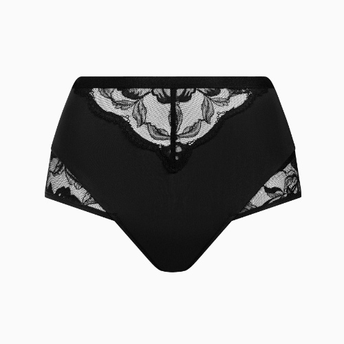 Lisca Robin black high waist brief