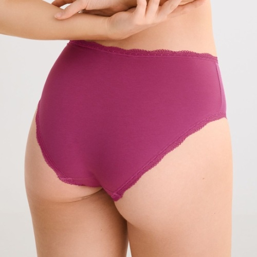 Lisca Robin pink high waist brief