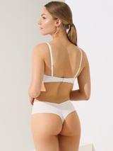 Lisca Laura white push up bra