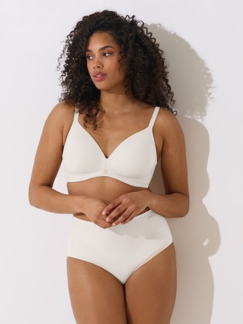 Lisca Laura white wireless bra
