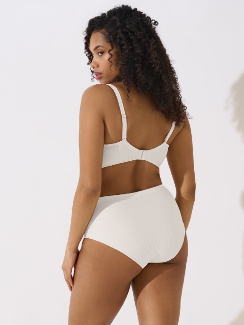 Lisca Laura white high waist brief