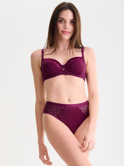 Lisca Opal magenta non-padded bra
