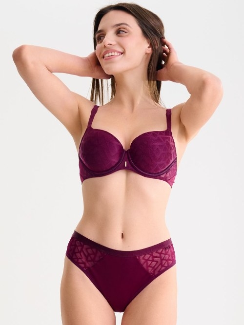 Lisca Opal magenta padded bra
