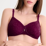 Lisca Opal magenta wireless bra