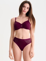 Lisca Opal magenta wireless bra