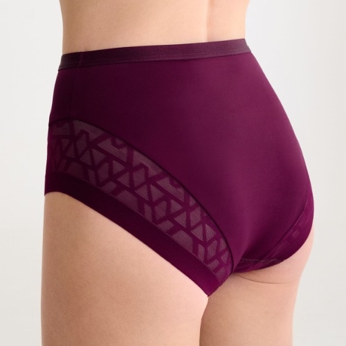 Lisca Opal magenta high waist brief