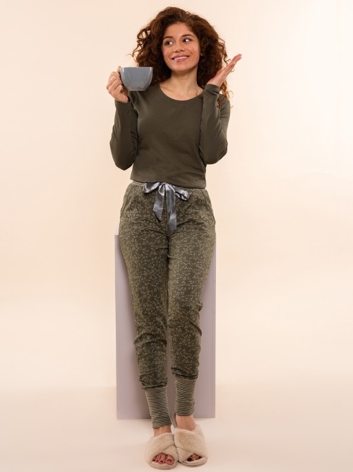 Charlie Choe Lovely Nights green pyjama shirt