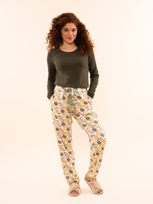 Charlie Choe Lovely Nights green pyjama shirt