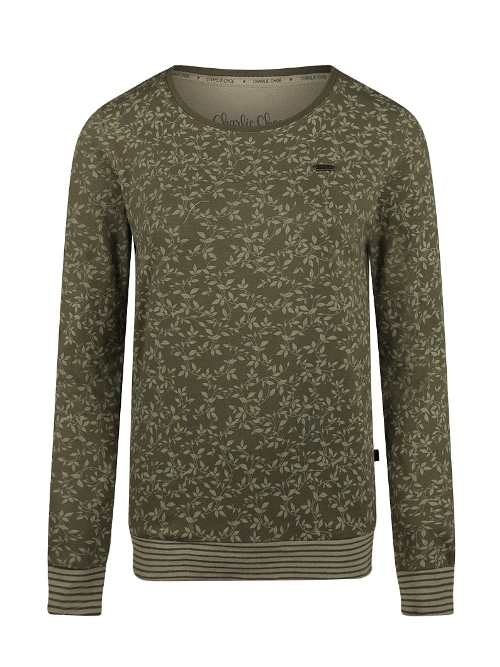 Charlie Choe Lovely Nights green pyjama shirt