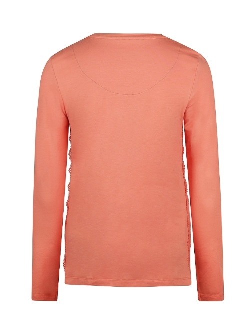 Charlie Choe Lovely Nights coral pyjama shirt