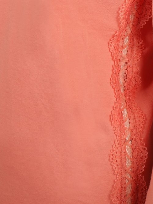 Charlie Choe Lovely Nights coral pyjama shirt